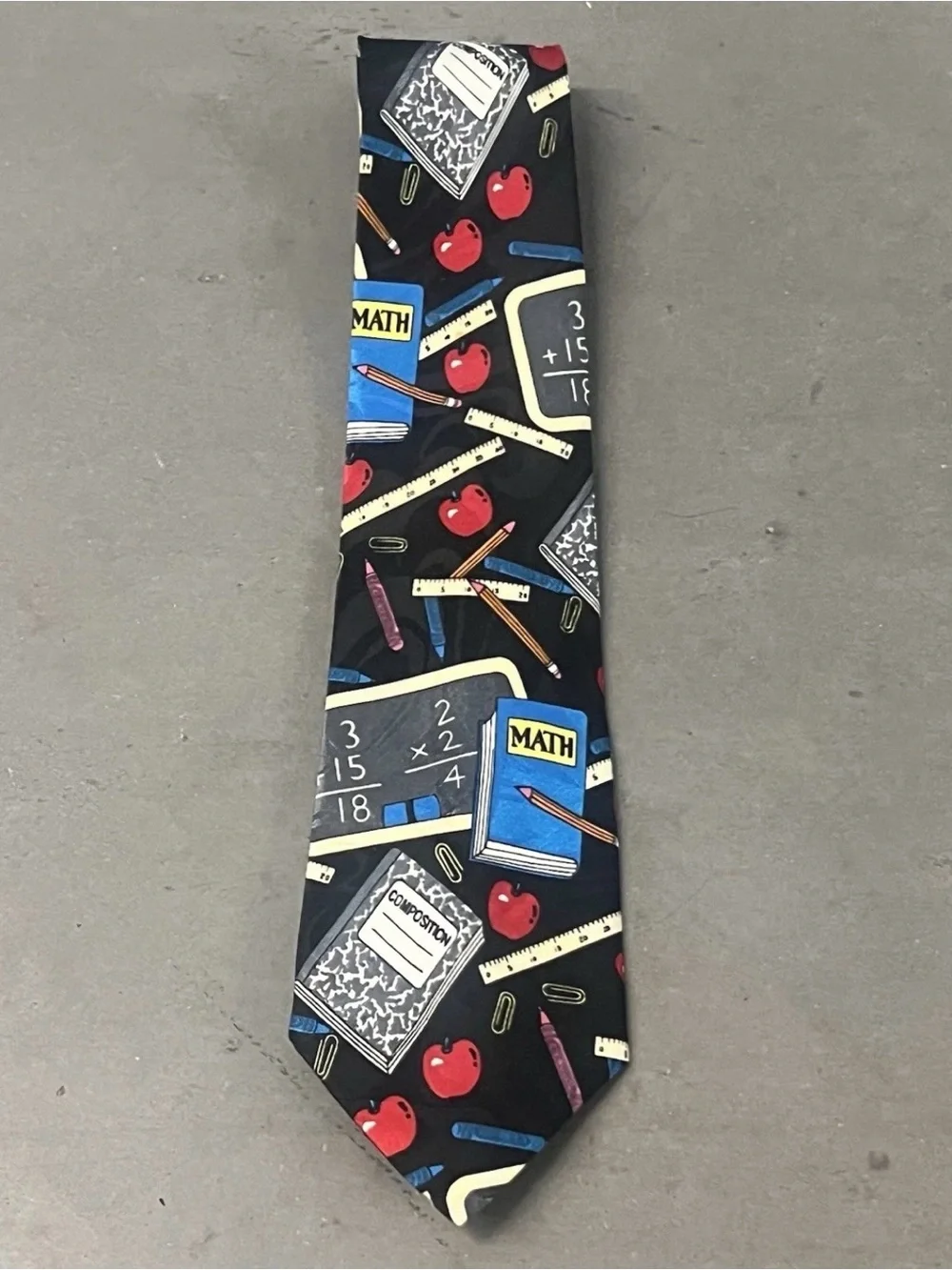 Steve Harris Handmade “Back to School” Mens Tie - NWOT